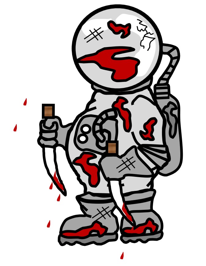 Poor Dirty Astronauts Logo_Halloween2  